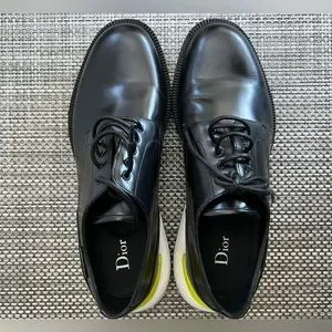 DIOR DERBY M-EXPLBOAT SHOES　42 DIOR DERBY M-EXPLBOAT SHOES 42 CHRISTIAN DIOR Calfskin Mens